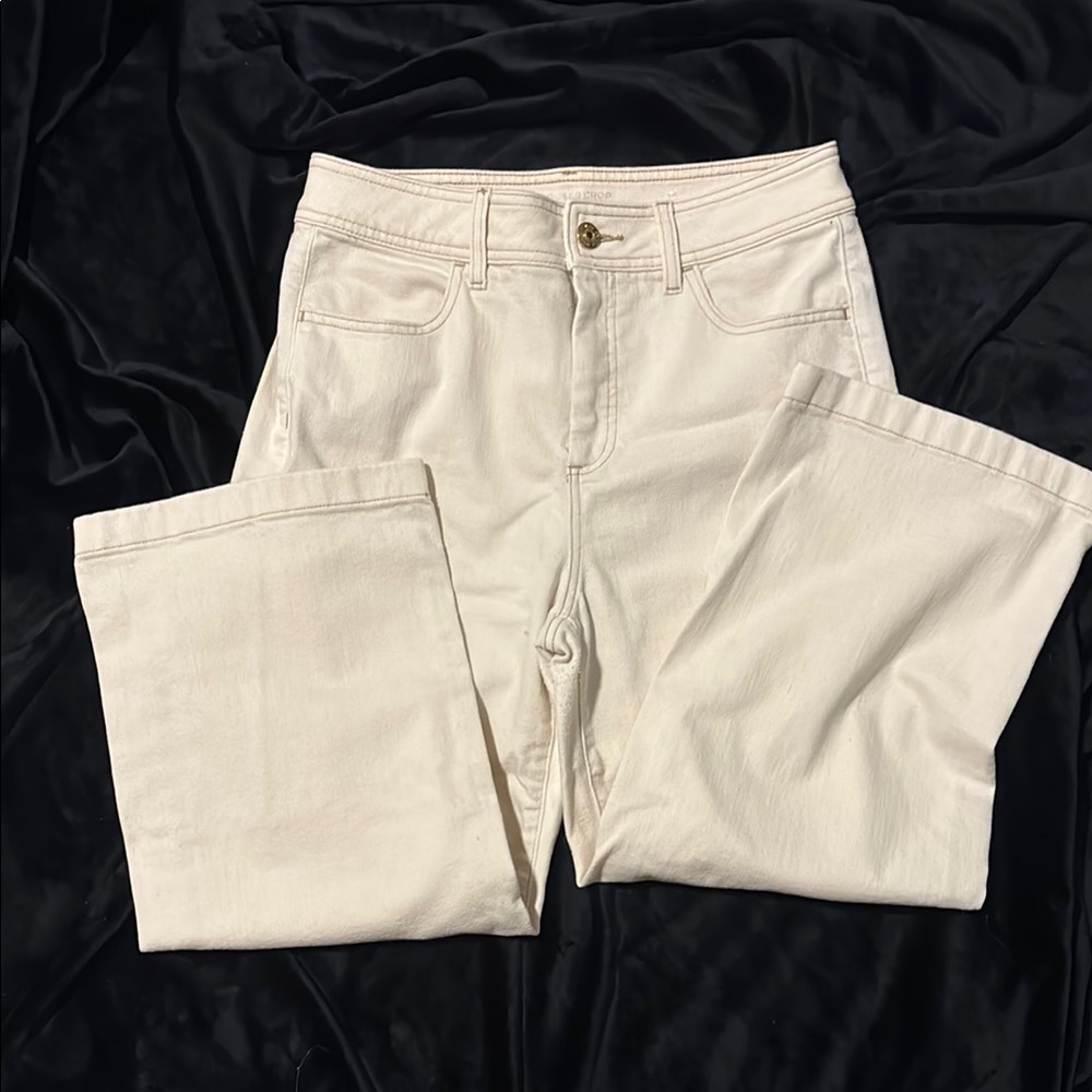 Women's Cream Jeans